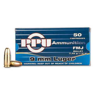 9mm Luger FMJ 115gr.