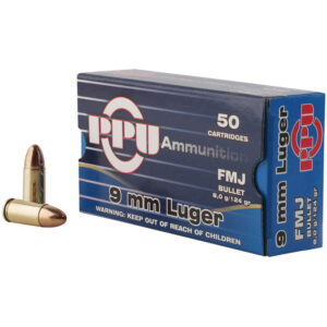 9mm Luger FMJ 124gr.