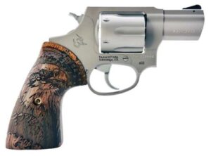 605 .357 Mag 2" SS/Wd Engraved Grips 5-rd