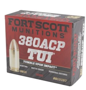.380 ACP SCS TUI 95gr 20/Bx