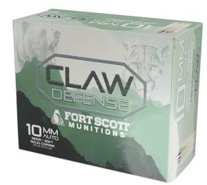 Claw Defense 10mm Flat Nose 190gr 20/Bx