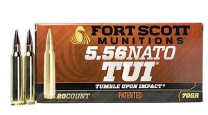 5.56x45mm SCS TUI 70gr 20/Bx