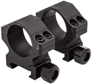 Alpha1 Scope Rings 35mm High Alum Black