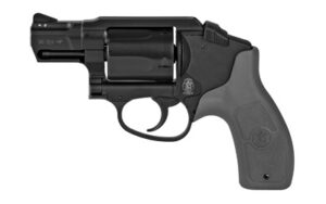 Smith & Wesson 103039 M&P Bodyguard 38 S&W Spl +P 1.88" Matte Black Barrel, 5rd Black PVD Finish Cylinder, Matte Black Aluminum J-Frame, Gray Polymer Grip