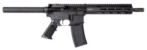 Troy Ind SPSTCA310BTB1 A3 223 Rem Caliber with 10.50" Barrel, 30+1 Capacity, Black Metal Finish, Fixed Pistol Grip Stock & Black Polymer Grip Right Hand
