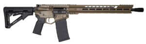 DB15 BlkGold 5.56 16"B FDE/Blk 15" M-Lok
