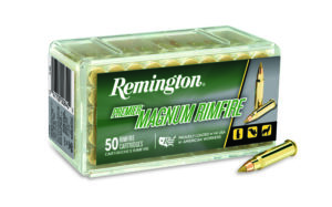 Remington Ammunition 20023 Magnum Rimfire  17HMR 17gr Jacketed Hollow Point 50 Per Box/40 Case