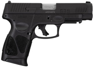 Taurus 1G3XLSR904110 G3XL Compact Frame 9mm Luger 10+1 4" Matte Stainless Steel Barrel, Matte Black Tenifer Serrated Steel Slide, Black Polymer Frame w/Picatinny Rail, Black Polymer Grip