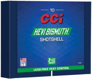 CCI 3744B Pest Control HEVI-Bismuth 44Special/44Rem Mag 10 Per Box/20 Case