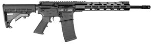 Diamondback DB175AK003 DB15 5.56 NATO 30+1 Black Nitride Black Hardcoat Anodize Aluminum Receiver, 12" M-LOK Handguard, Black A2 Grip
