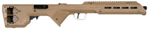 Desert Tech TRKRF2218FDE TREK-22 Flat Dark Earth Compact 22 LR 18" Free Floating Steel Barrel, Picatinny Rail Receiver, M-LOK Handguards, Fixed Polymer Stock, Suppressor Ready