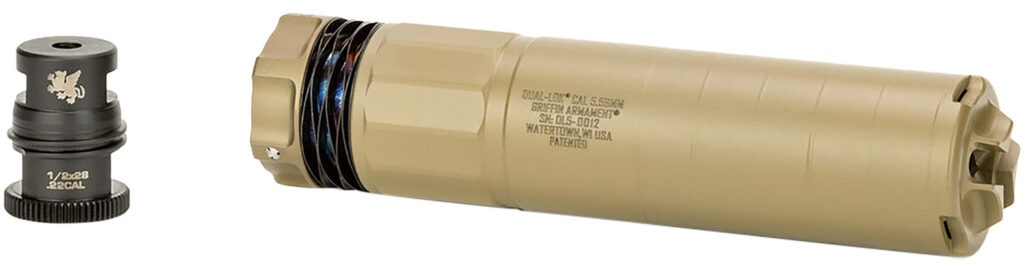 Griffin Armament GADL556FDEW Dual-Lok  22/5.56 Flat Dark Earth 17-4 PH Stainless Steel