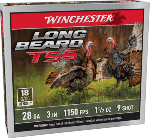 Winchester Ammo LBTSS2839 Long Beard TSS 28Gauge 3" 1 5/8oz Tungsten 9Shot 5 Per Box/10 Case