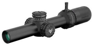 Swampfox Optics ARH16241GB Arrowhead  Black 1-6x24mm 30mm Tube Guerrilla Dot BDC Green Reticle