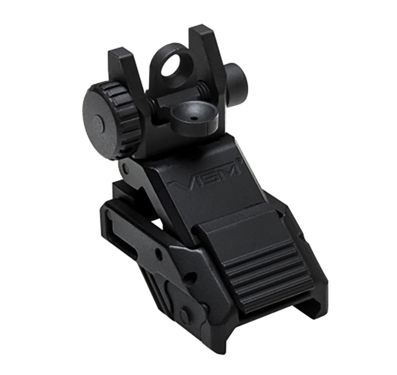 AR-15 VISM ProSeries FlipUp Sights Rear