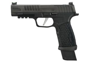 Sig Sauer, P365 Fuse, Semi-automatic, Polymer Frame Pistol, Compact, 9MM, 4.3" Barrel, Cerakote Finish, Black, Sig Sauer LXG Grip, Fiber Optic Front and Low Profile Combat Rear Sights, 3 Magazines, (2)-21 Round Magazines and (1)-17 Round Magazine