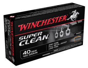 SuperClean 40 S&W LF 120gr FMJ 50/bx