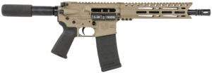 DB15 Pstl 5.56 10" FDE 9" PM M-Lok 30rd