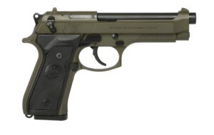 BERETTA 92FS 9MM OD GREEN 4.9" 10+1