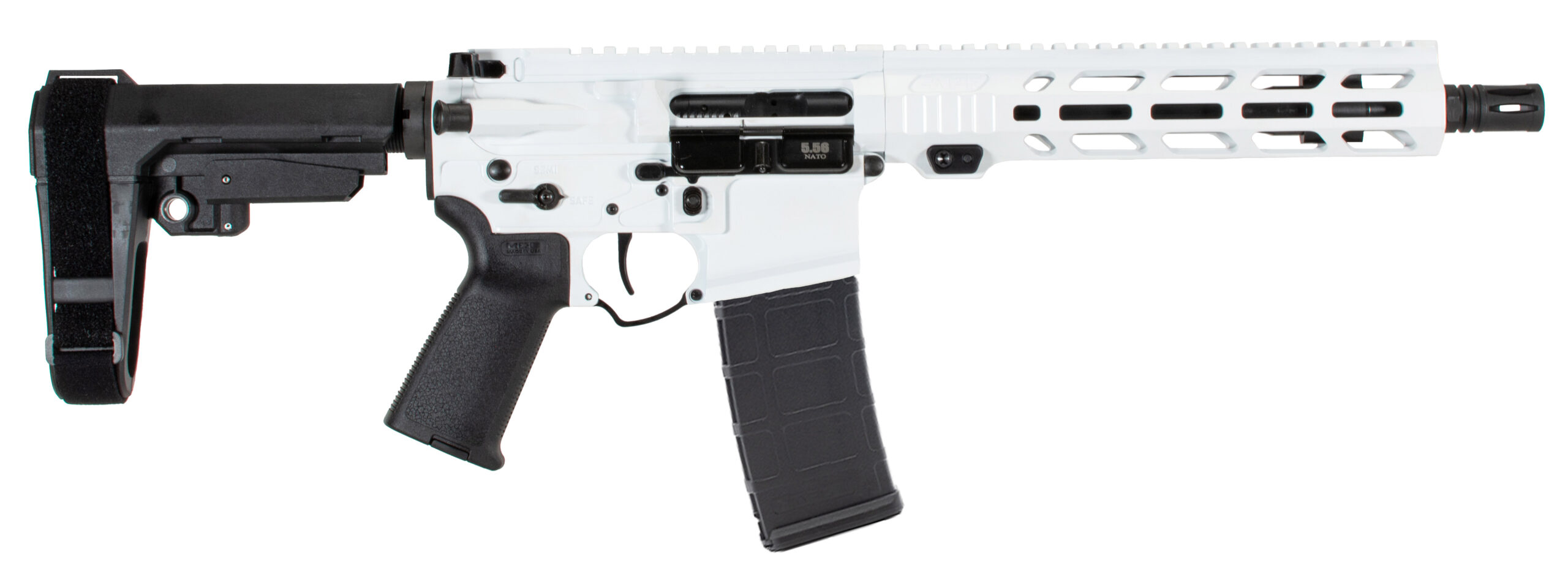 APF 5.56 PISTOL 2.0 10.5 WHITE MLOK