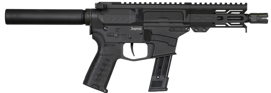 CMMG BANSHEE MK4 9MM 8 ARMOR BLACK