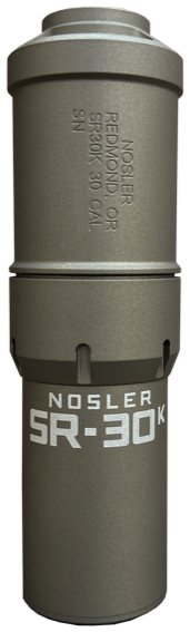NOS SUPPRESSOR SR-30K AL TI GRY