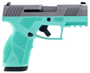 TAU GX2 9MM 3.38 CYAN/SS 2 13RD