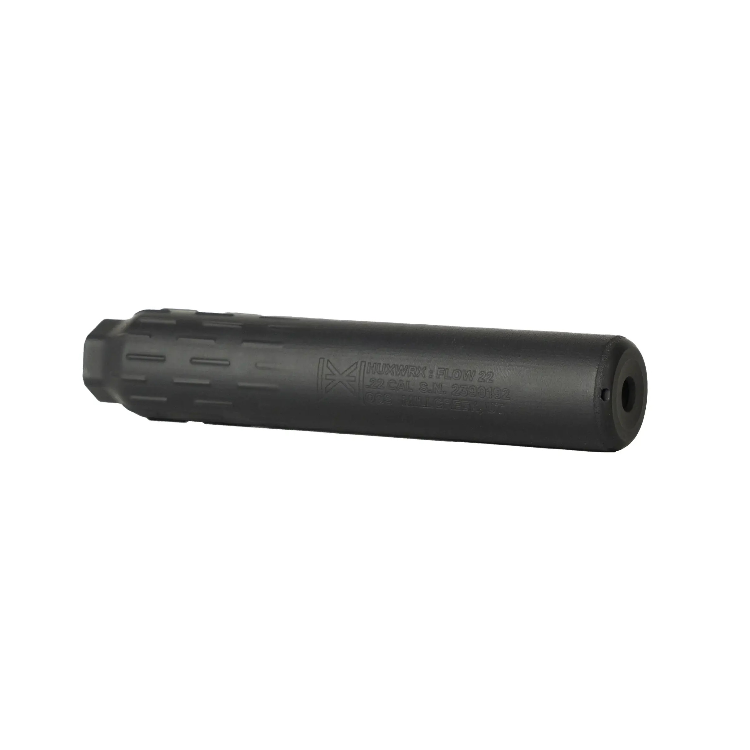 HUXWRX FLOW 22 TI SILENCER 1/2X28 BLK