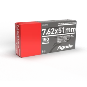 AGUILA 7.62 X 51MM 150GR FMJBT 20RD BX 25 BXS PER CS