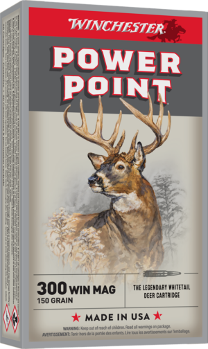 WINCHESTER SUPER X POWER POINT 300WIN MG 150GR 20RD BX 200RD CASE
