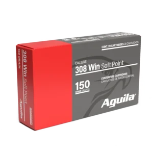 AGUILA 308WIN INTERLOCK 150GR BTSP 20RD BX 10 BOXES PER CS