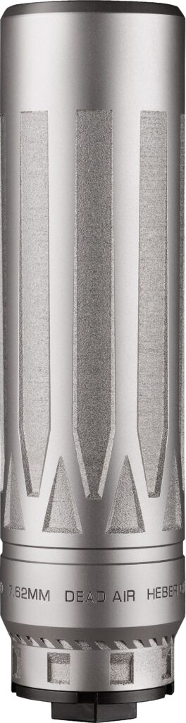 DEAD AIR ARMAMENT NOMAD-TI XC 7.62MM SLNCR SLVR