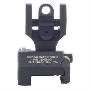 AR-15  FLIP-UP ADJUSTABLE REAR SIGHT BLACK