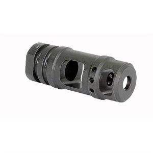 AR-15 TWO CHAMBER MUZZLE BRAKE BLACK 1/2-28