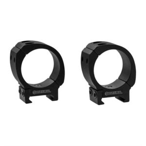 34MM LOW BI-WEAVER RINGS, BLACK