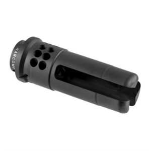 WARCOMP FLASH HIDER 22 CAL 1/2-28 STAINLESS STEEL BLACK