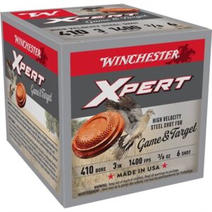 XPERT GAME & TARGET .410 BORE 3'' 3/8OZ #6 SHOT 25/BOX