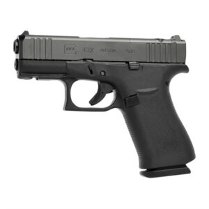 RENTAL Glock 43X 9mm MOS (9mm 3.41" Barrel, Black, 10 Rounds, 2 Magazines)
