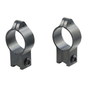 1'' HIGH (0.60'') 11MM DOVETAIL RINGS, BLACK