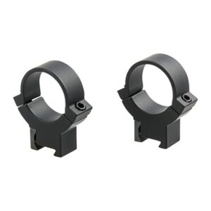 1'' HIGH (1.025'') DOVETAIL RINGS, BLACK