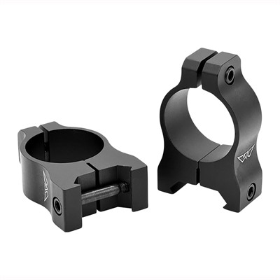 1'' MEDIUM MATTE BLACK RINGS