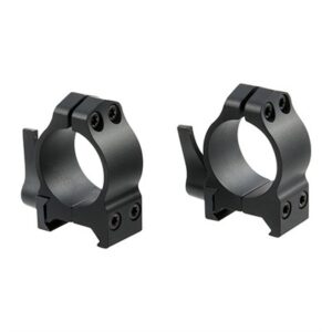 1'' LOW (0.25'') QD RINGS BLACK