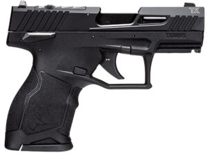 Taurus 1TX2233110 TX22C Compact 22 LR 10+1 3.60" Black Barrel, Slide & Polymer Frame, Rubber Grips