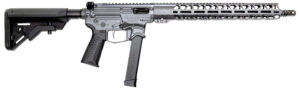 Battle Arms Development XIPHOS001 Xiphos  30+1 16" Black Barrel, Combat Gray Picatinny Rail Aluminum Receiver, M-LOK Handguard, Black Synthetic Stock, Adj Black Grip