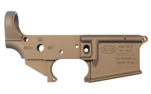 KAK KF-15 FORGED AR15 STRPD LWR FDE