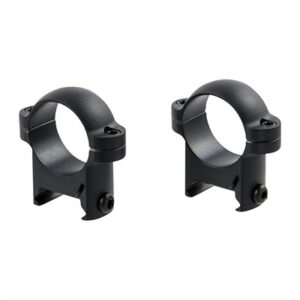 ZEE RINGS 1'' MEDIUM STEEL RINGS MATTE BLACK