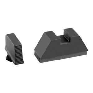 5L OPTIC COMP SIGHTS SERRATED FRONT .300''F /.375''R FOR GLOCK