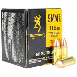 9MM LUGER 115GR FULL METAL JACKET 50/BOX