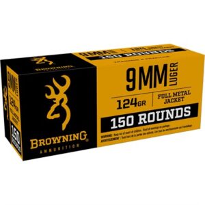 9MM LUGER 124GR FULL METAL JACKET 150/BOX