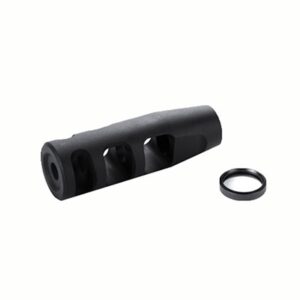 3-PORT COMPENSATOR 22 CALIBER 1/2-28 STEEL BLACK